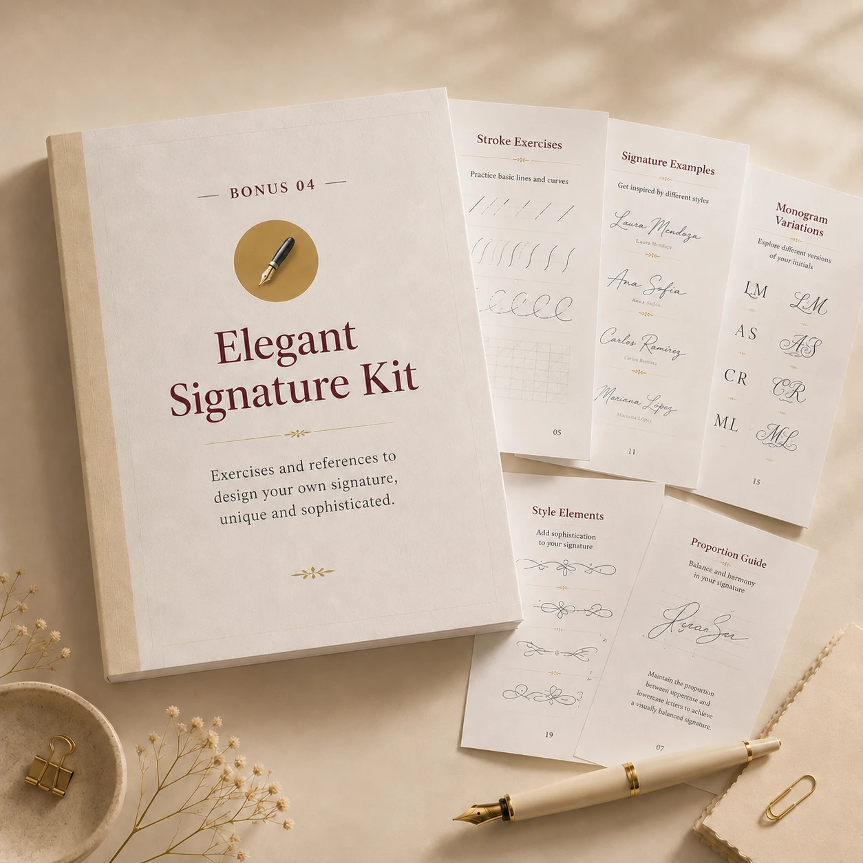 Elegant Signatures Kit